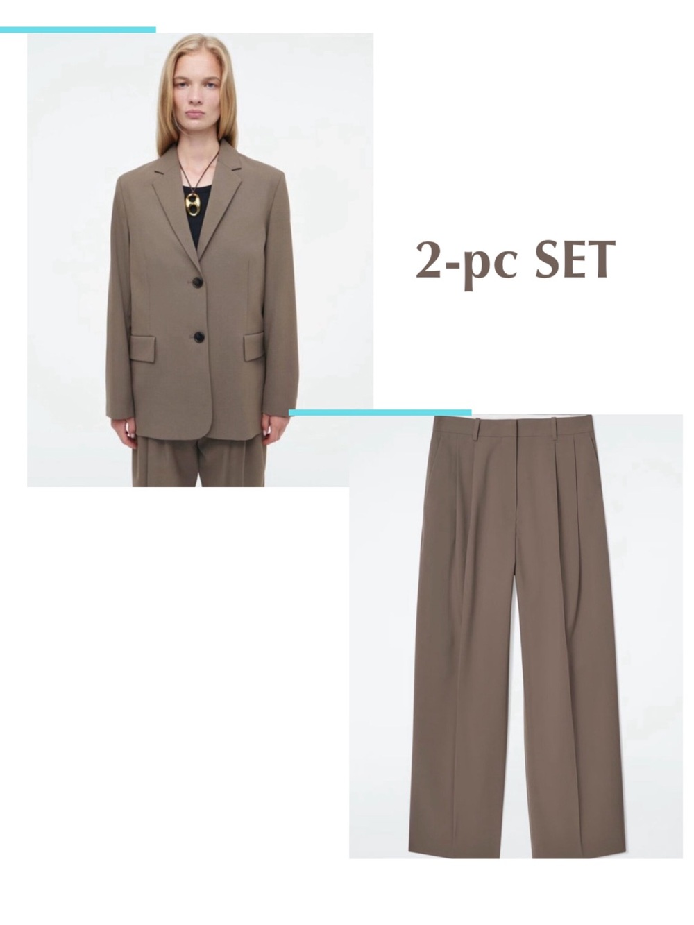 COS 2-pc Suit Set